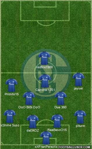 FC Schalke 04 Formation 2015