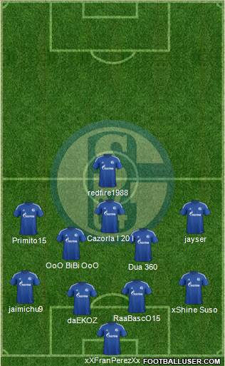 FC Schalke 04 Formation 2015
