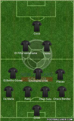 New Zealand Formation 2015