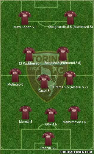 Torino Formation 2015
