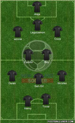 New Zealand Formation 2015
