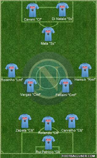 Napoli Formation 2015