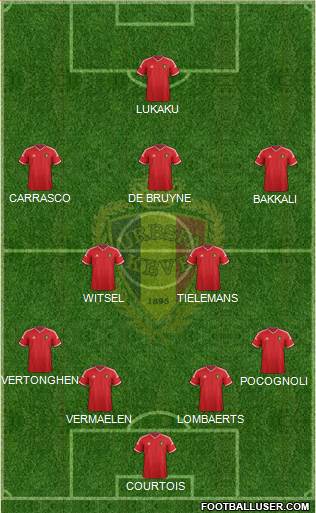 Belgium Formation 2015