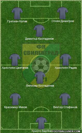 Svilengrad 1921 (Svilengrad) Formation 2015