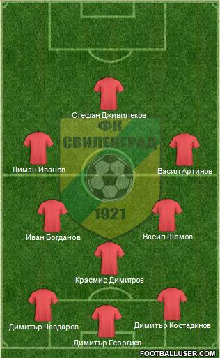 Svilengrad 1921 (Svilengrad) Formation 2015