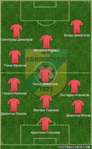 Svilengrad 1921 (Svilengrad) Formation 2015