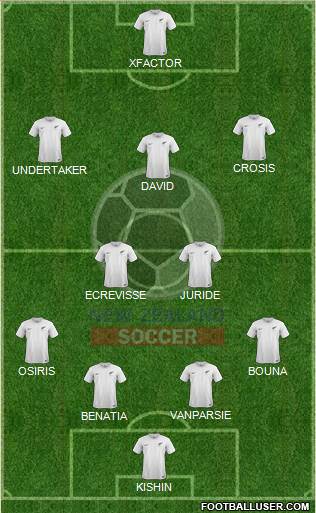 New Zealand Formation 2015