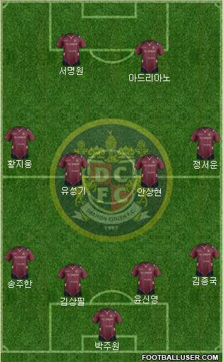 Daejeon Citizen Formation 2015