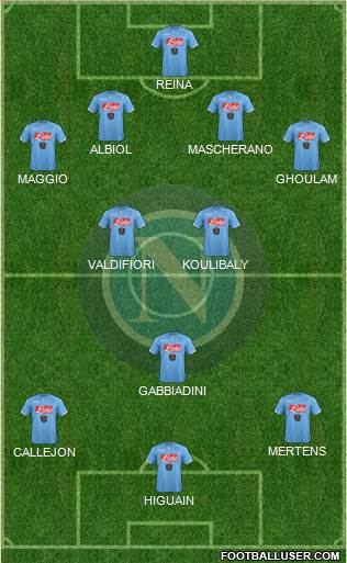 Napoli Formation 2015