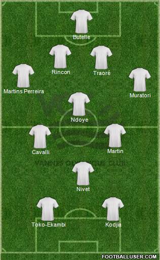 Vannes Olympique Club Formation 2015