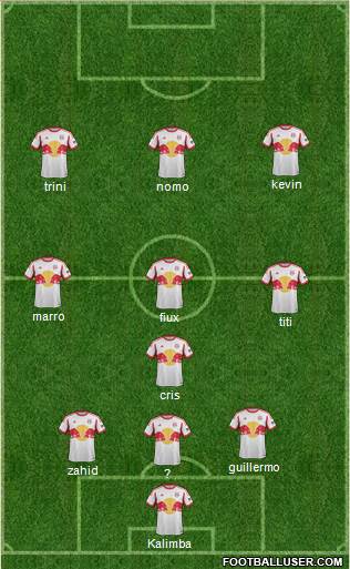 New York Red Bulls Formation 2015