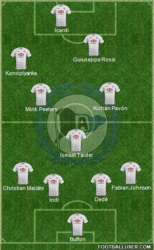 DSC Arminia Bielefeld Formation 2015