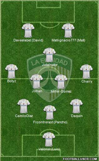 CD La Equidad Formation 2015