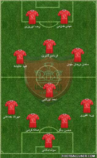 Persepolis Tehran Formation 2015