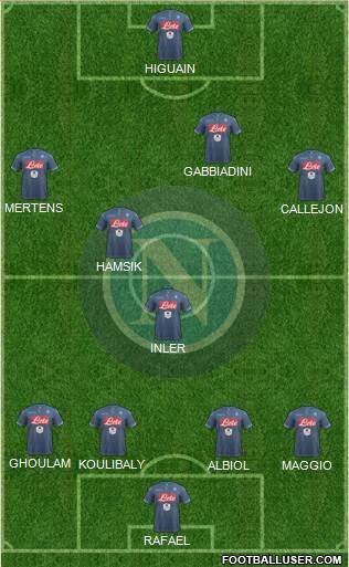 Napoli Formation 2015