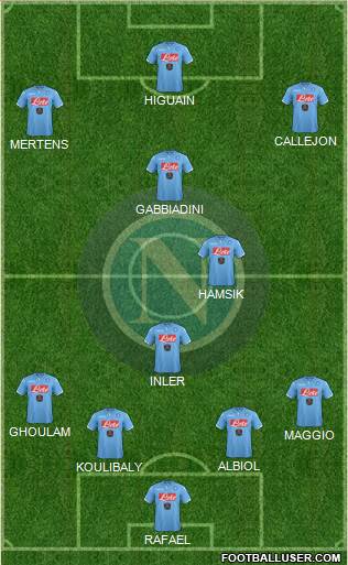 Napoli Formation 2015