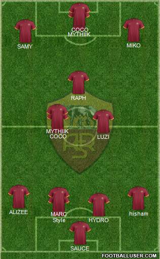 AS Roma Formation 2015