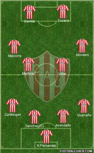 Unión de Santa Fe Formation 2015