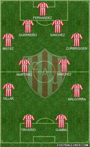 Unión de Santa Fe Formation 2015