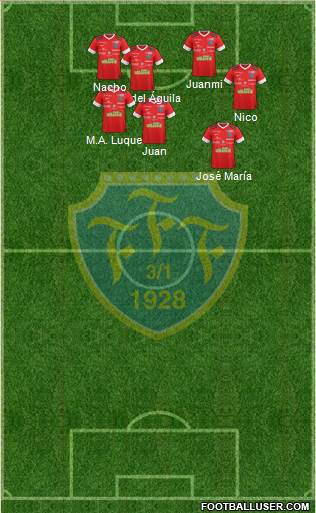 Falkenbergs FF Formation 2015