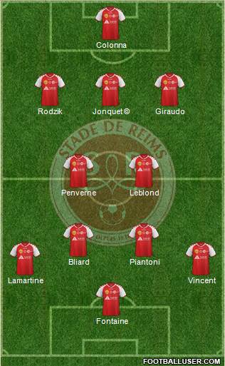 Stade de Reims Formation 2015
