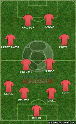 New Zealand Formation 2015