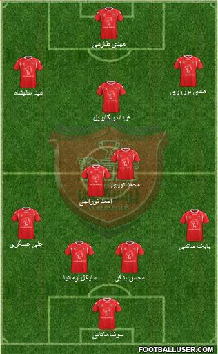 Persepolis Tehran Formation 2015