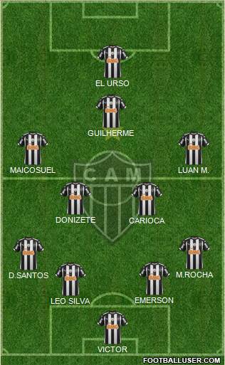 C Atlético Mineiro Formation 2015