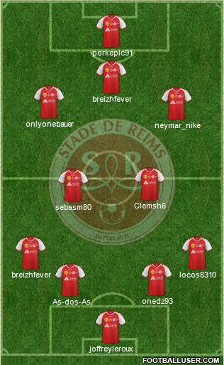 Stade de Reims Formation 2015