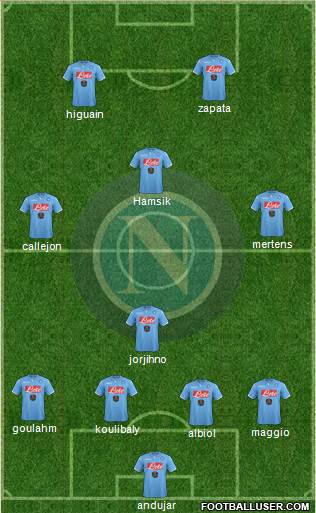 Napoli Formation 2015