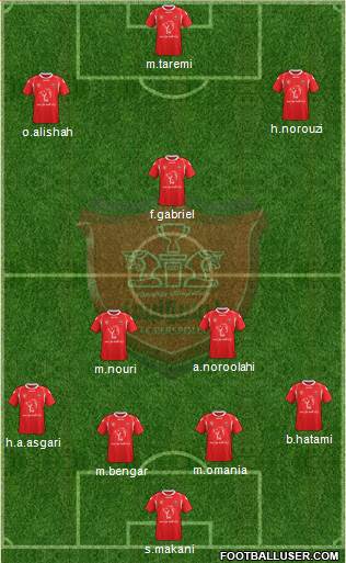 Persepolis Tehran Formation 2015
