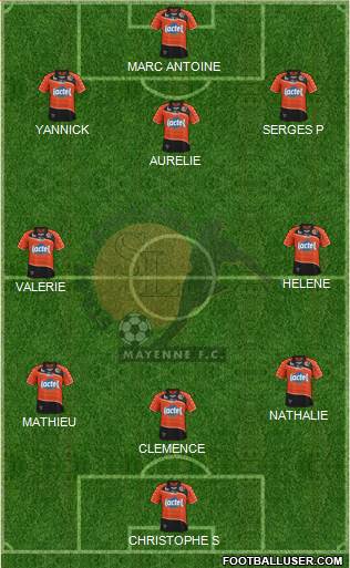 Stade Lavallois Mayenne FC Formation 2015