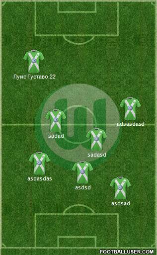 VfL Wolfsburg Formation 2015