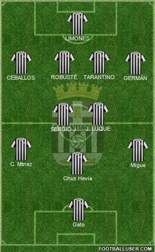 F.C. Cartagena Formation 2015