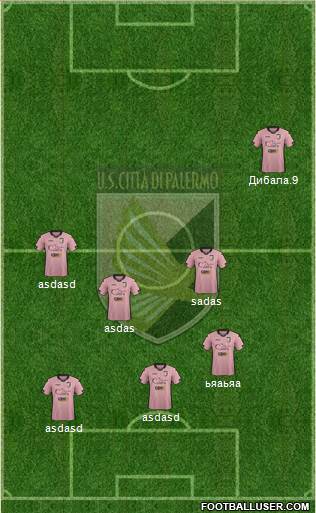 Città di Palermo Formation 2015