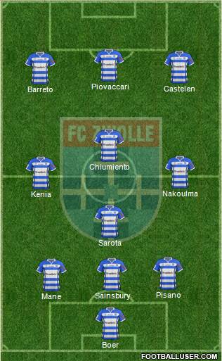 FC Zwolle Formation 2015