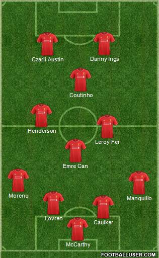 Liverpool Formation 2015