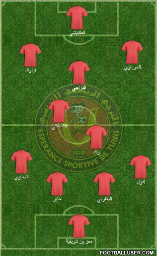 Espérance Sportive de Tunis Formation 2015