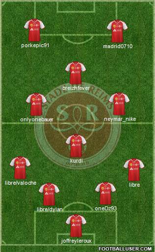 Stade de Reims Formation 2015