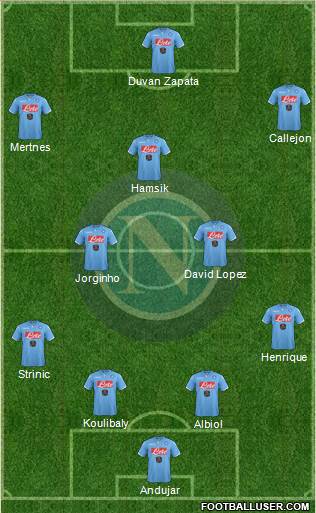 Napoli Formation 2015