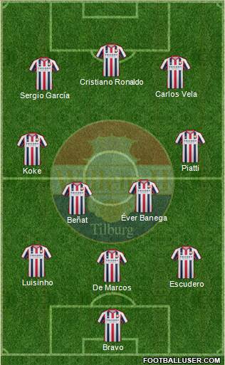 Willem II football formation