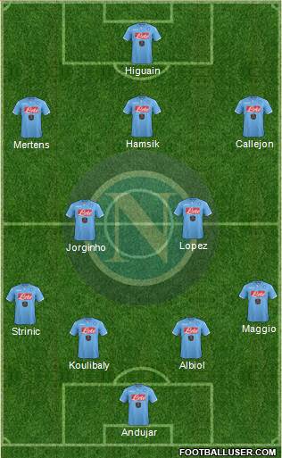 Napoli Formation 2015