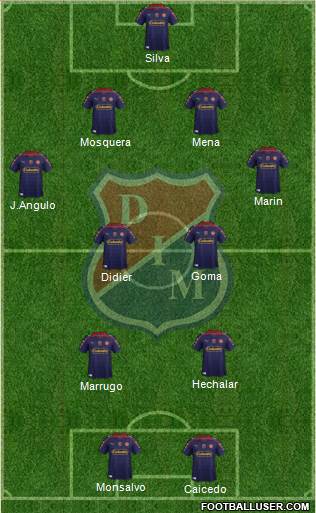 CD Independiente Medellín Formation 2015