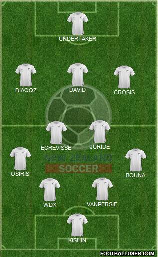 New Zealand Formation 2015