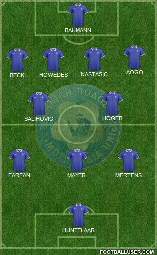 Greece Formation 2015