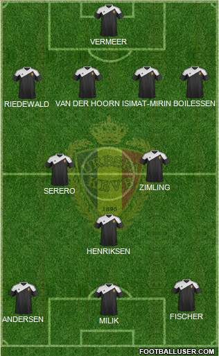 Belgium Formation 2015