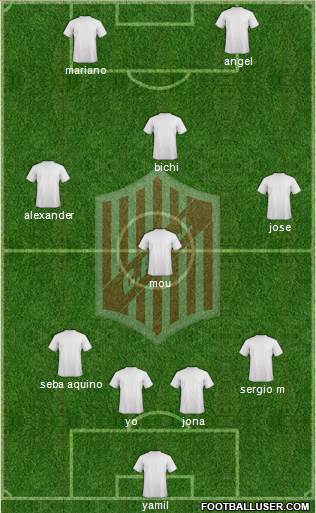 9 de Julio Formation 2015