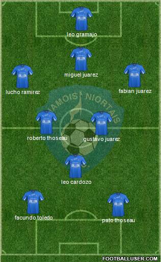 Chamois Niortais Football Club Formation 2015
