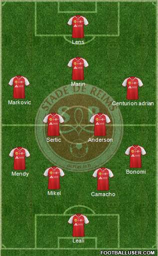 Stade de Reims Formation 2015