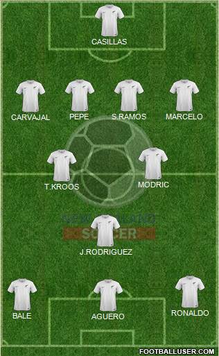 New Zealand Formation 2015